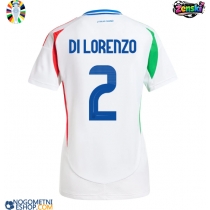 Ženski Nogometni dresi Italija Giovanni Di Lorenzo #2 Gostujoči EP 2024 Kratek Rokav